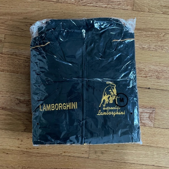 Formula 1 Lamborghini Racing Jacket Men’s F1 Embroidered Retro Y2k Unisex - Picture 8 of 8